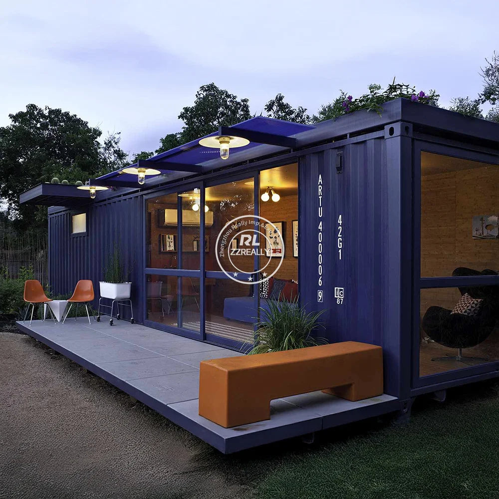Prefab Tiny House 20ft 40ft Expandable Container House Prefabricated  Full BathMobile Container Home Withroom 2 3 Bedrooms