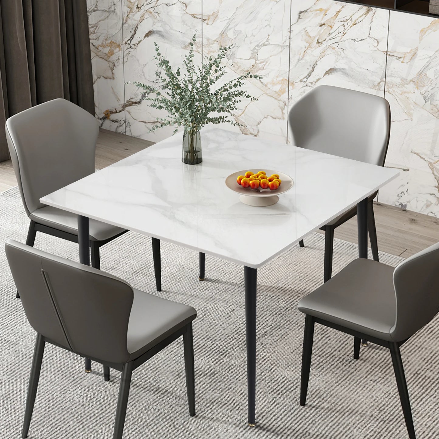 Rectangular Dining Modern Dining Desk Table Furniture