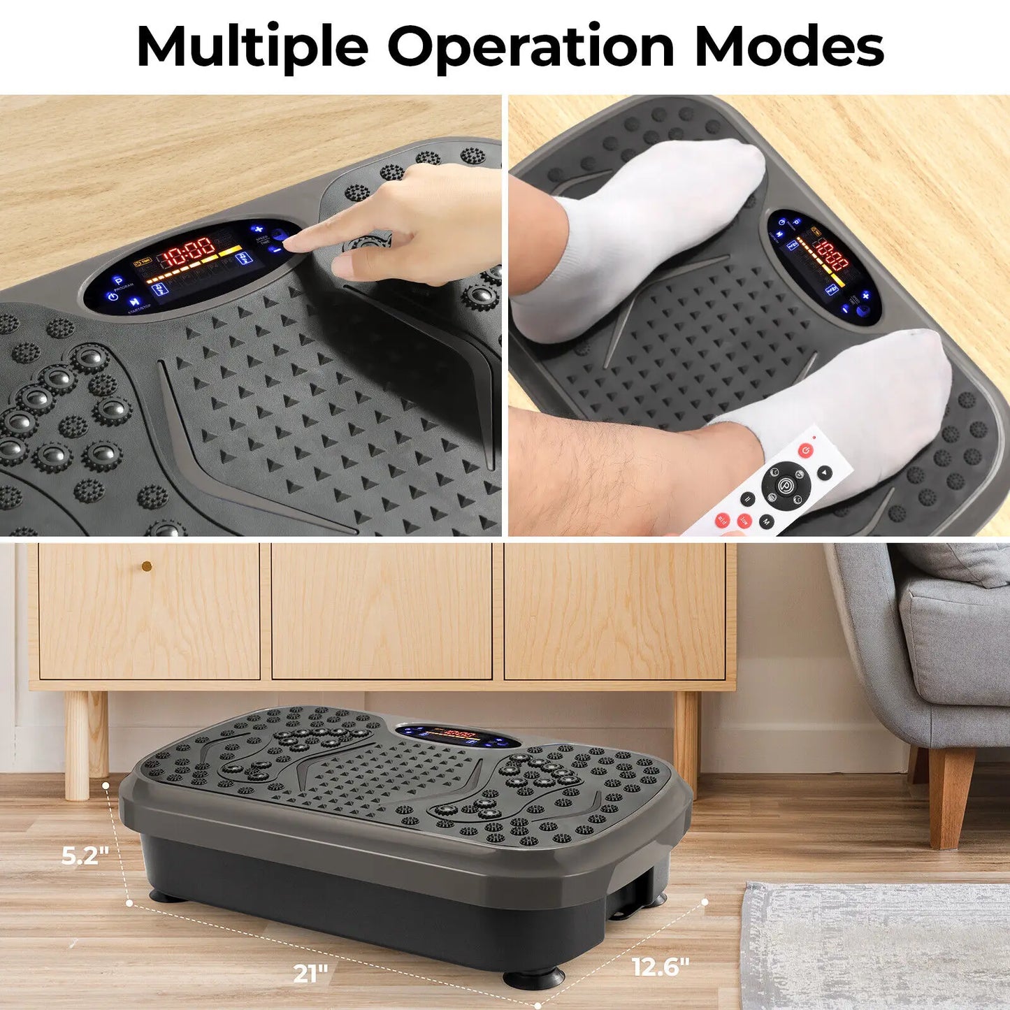 Vibration Plate Exercise Machine, Vibration Plate for Lymphatic Drainage,
