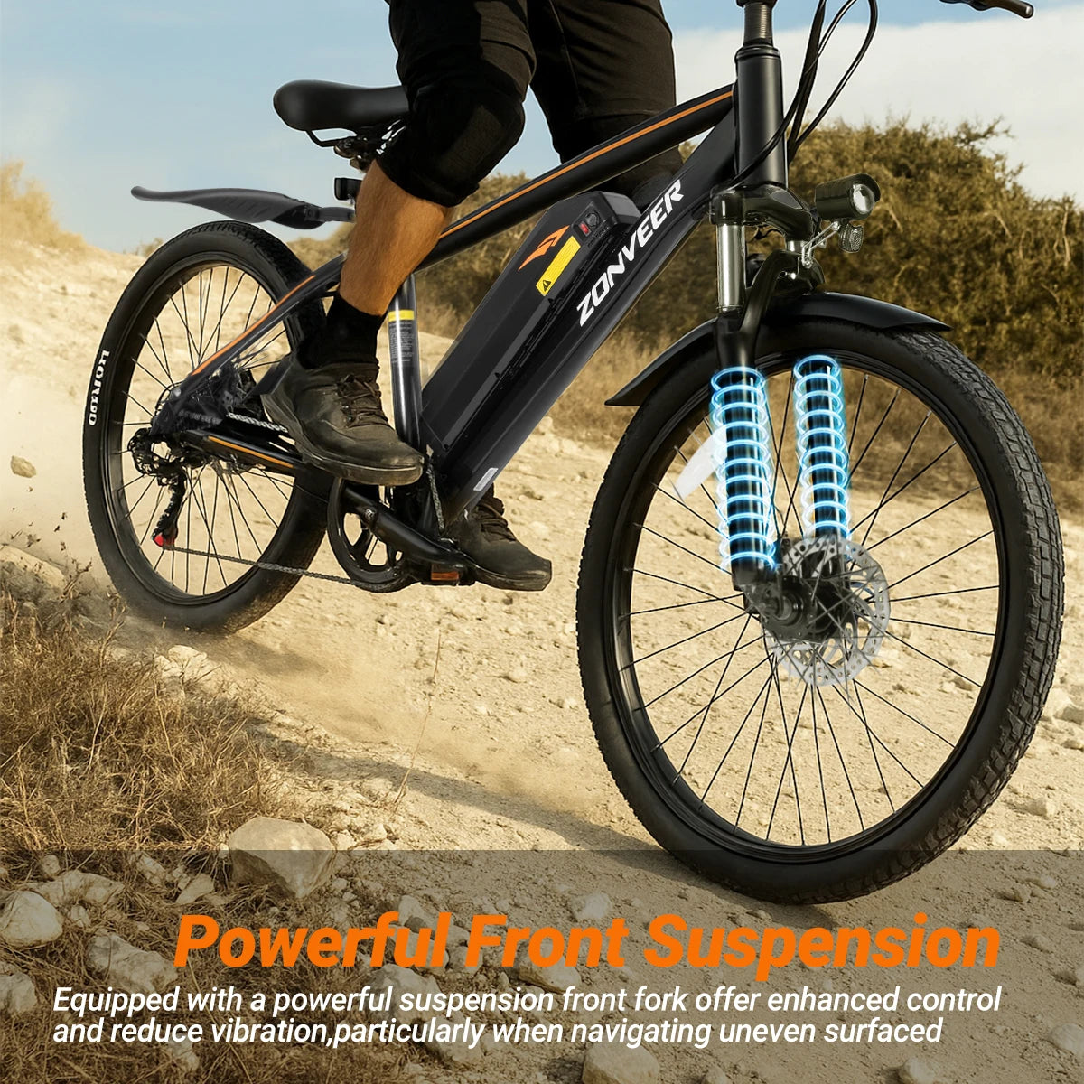 【1 Year Warranty】M26 Electric Bicycle 1000W Peak Motor 360WH