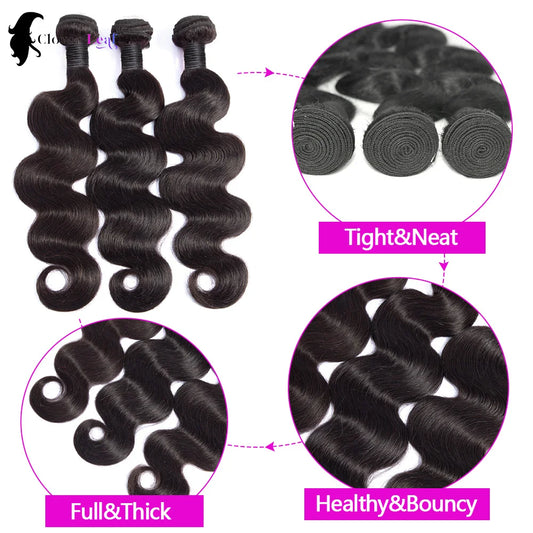 24inch Body Wave Human Hair Bundles 100%