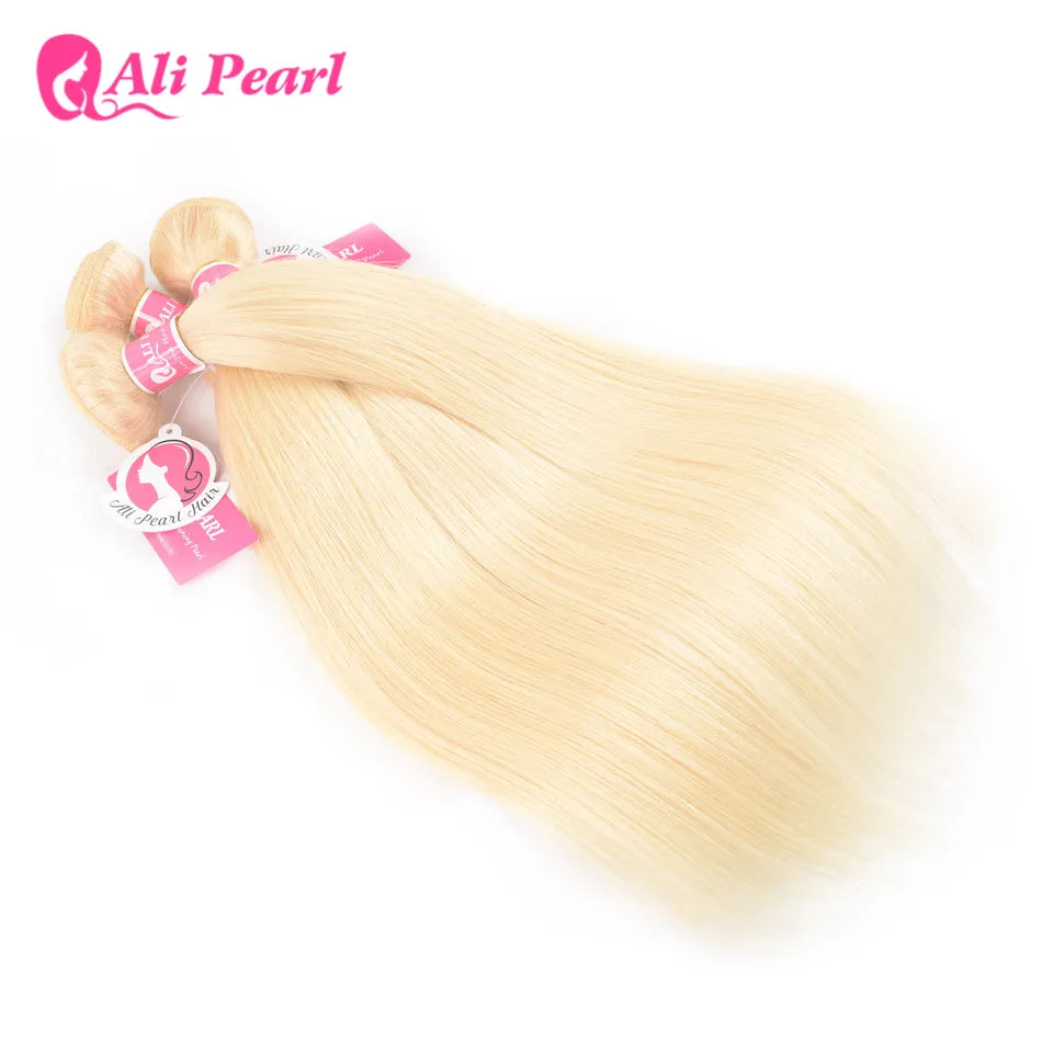 Blonde Human Hair Bundles 3 Bundles