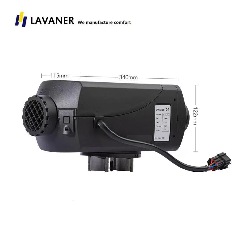 Max Alpine Water-Resistant Brushless Motor Diesel 12V 2KW