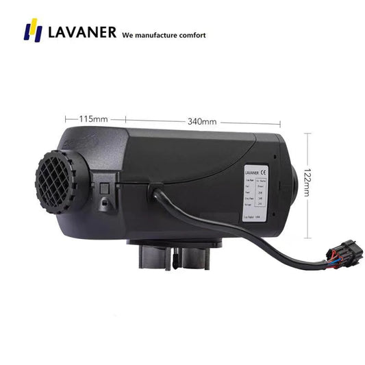 Max Alpine Water-Resistant Brushless Motor Diesel 12V 2KW