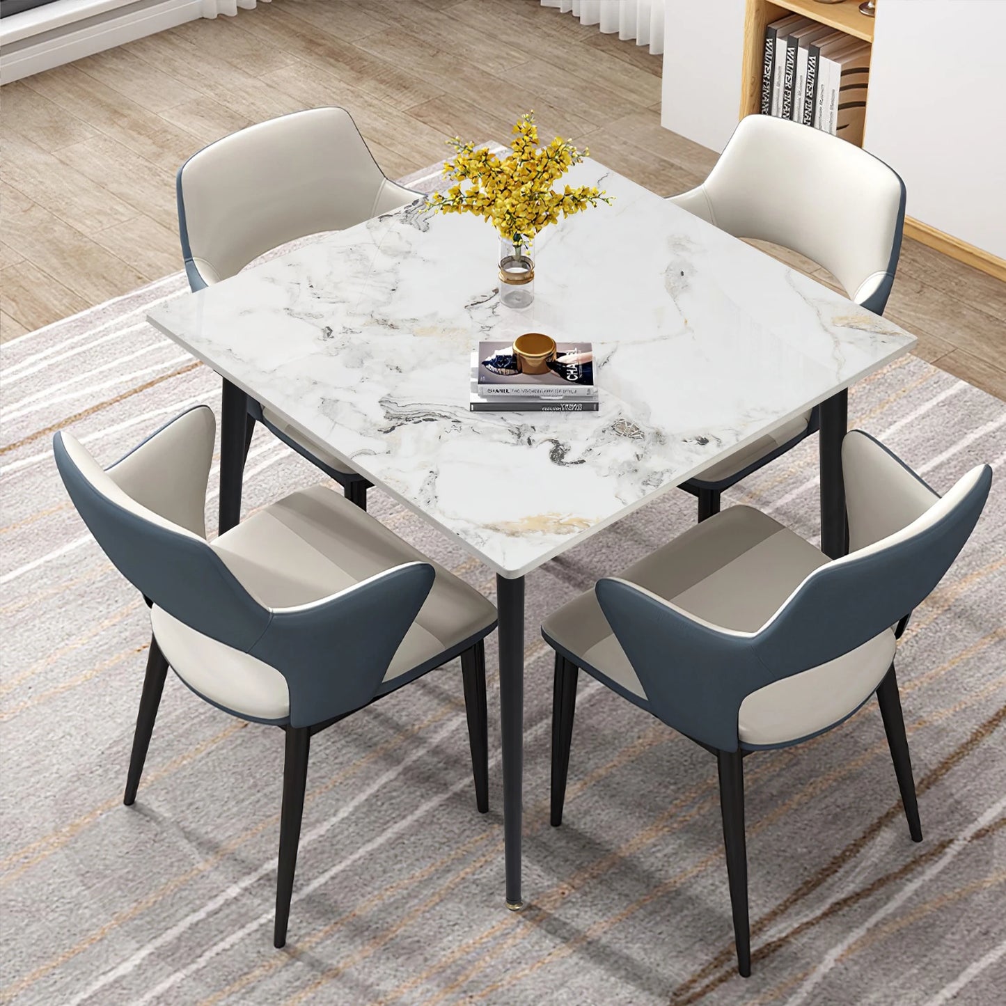 Rectangular Dining Modern Dining Desk Table Furniture