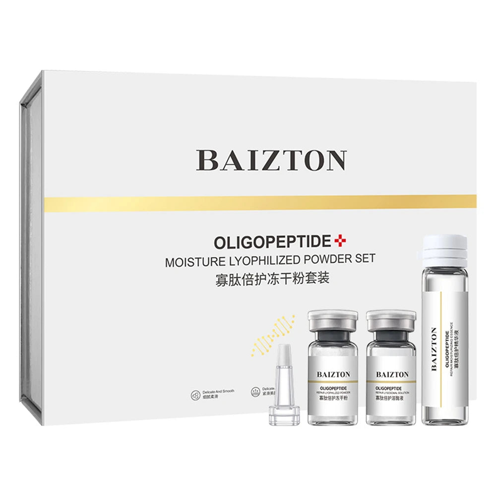 44PCS Lyophilized Powder Serum Sheep Placenta Oligopeptide Skin Care Set
