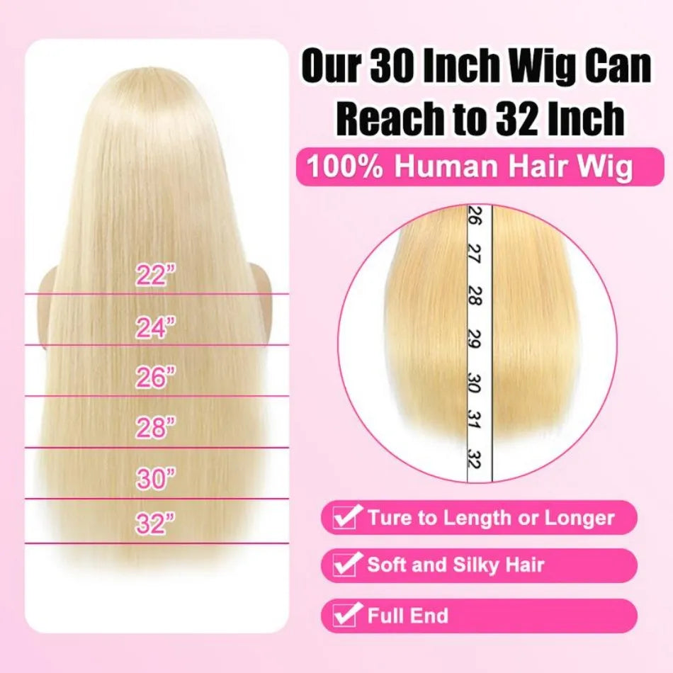Blonde Lace Frontal Wig 13X6 Body Wave Human Hair Wigs