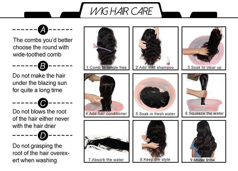 Headband Wig Human Hair Bone Straight Human Hair Wigs