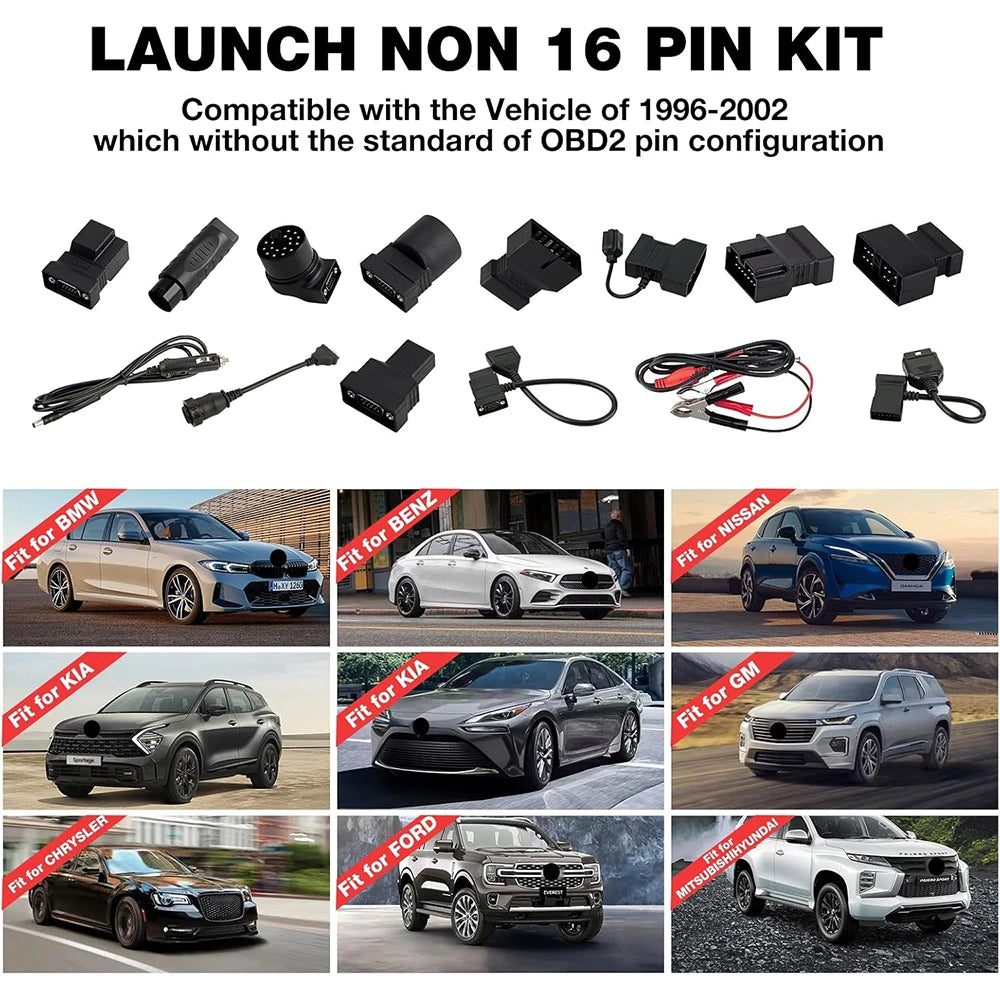 Non-16 Pin Adaptor Box OBD1 connector