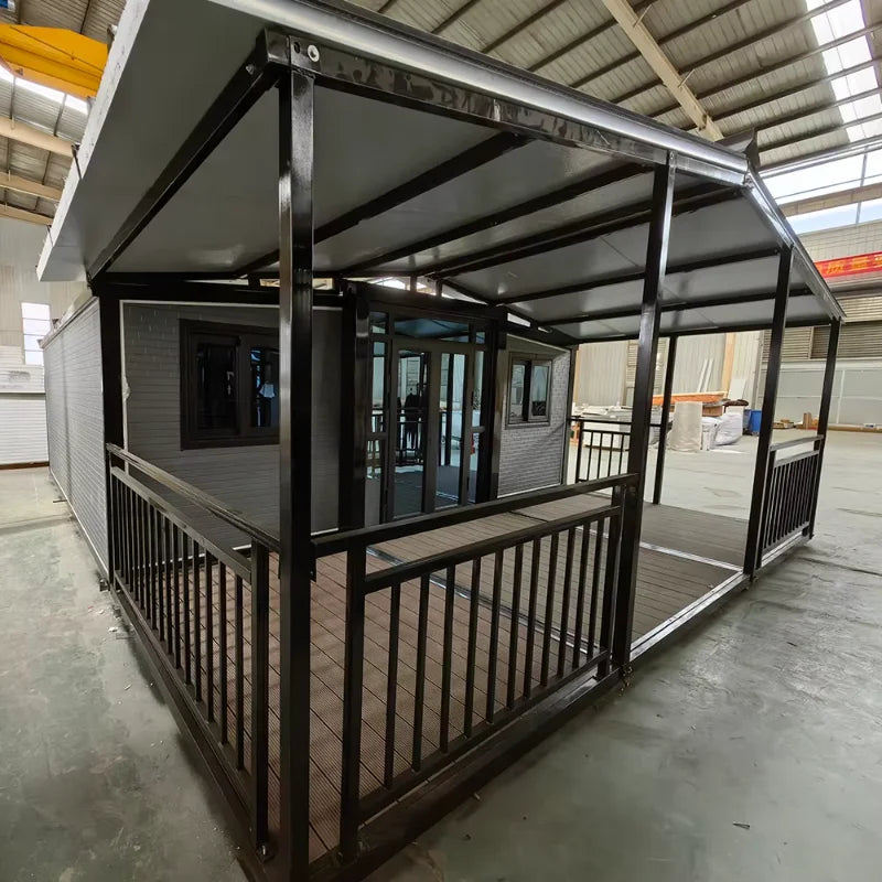 Prefab Houses Module Customized Outdoor Factory Container Home Foldable Tiny 2 3 4 Bedroom Living Container House 20Ft 40Ft