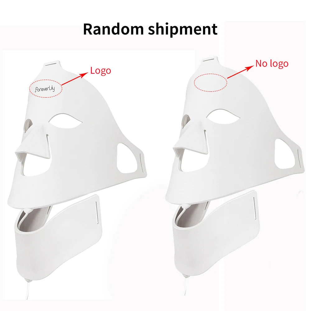 7 Colors LED Silicone Beauty Machine Skin Care Face Mask
