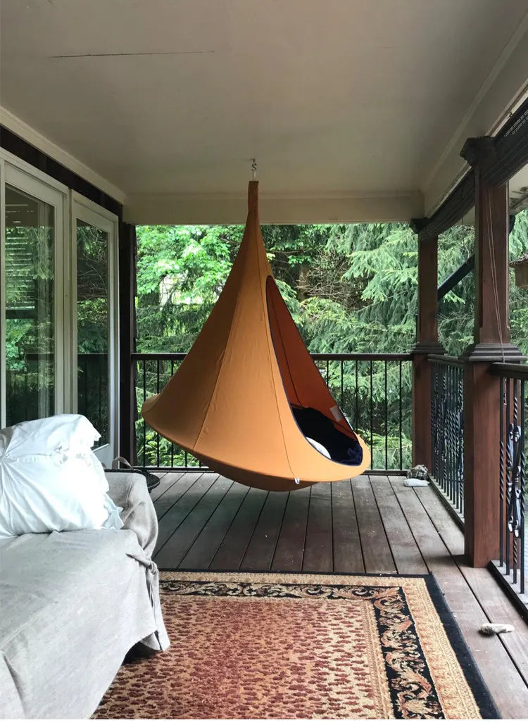 Outdoor Indoor Courtyard Hammocks Swings Butterfly-shaped Hanging Chairs