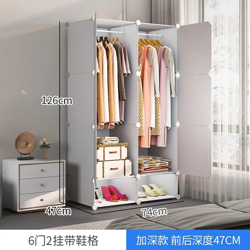 Open Filing Wardrobe Storage Clothes