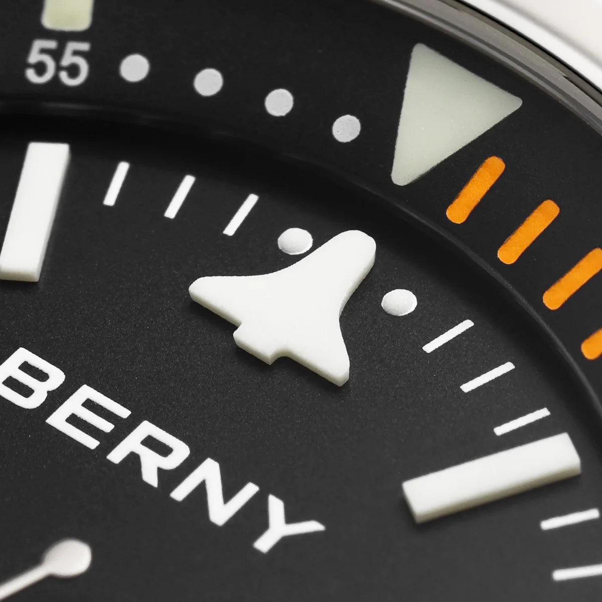 BERNY 20ATM Automatic Men's Diving Watches Top Luminous Sapphire AR Coated Diver Watches