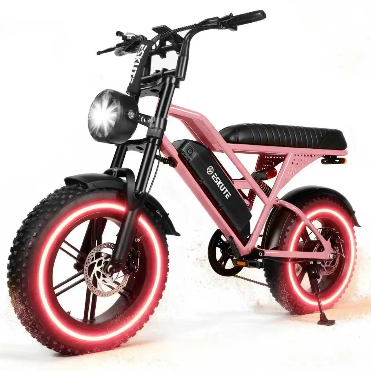 V100 Electric Bike, 1500W Peak 28MPH 48V13Ah Motorcycle,