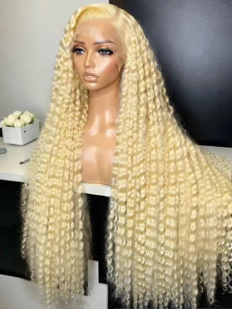 Blonde 613 Lace Front Wigs 13x6 Hd Lace Wig 200% Density
