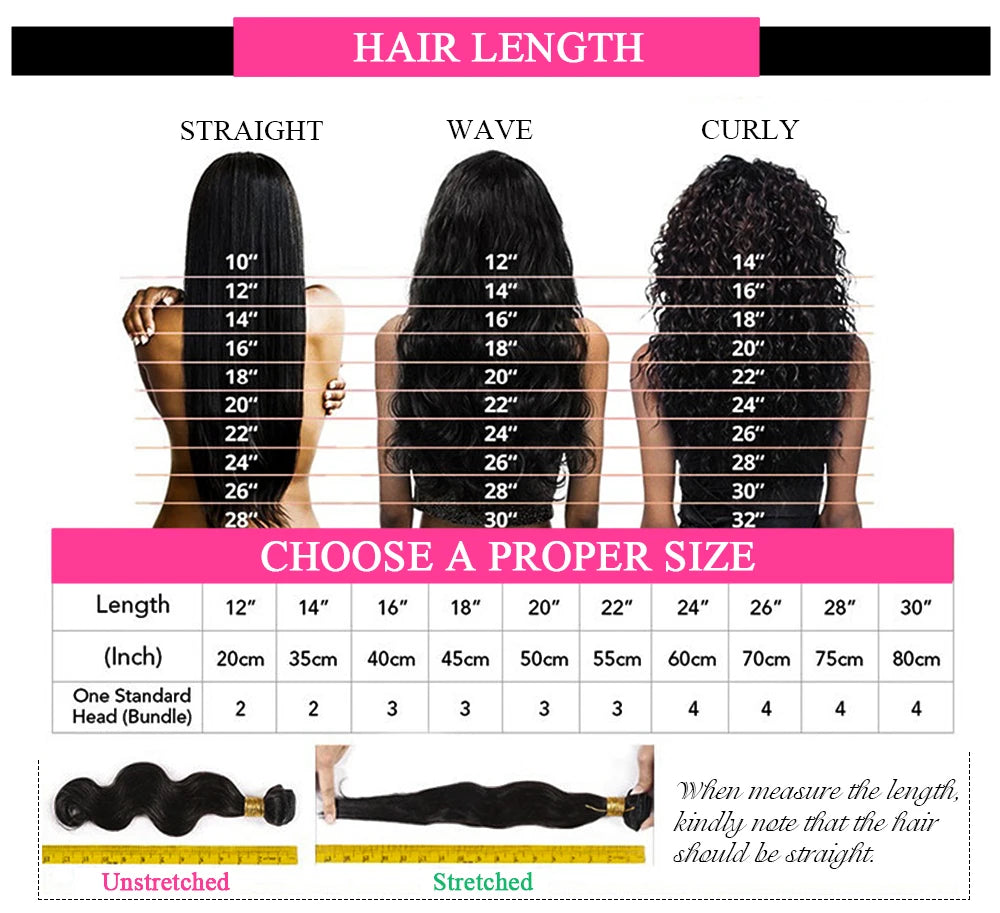 No Leave Out V Part Body Wave Wigs 200% Density Upgrade Brazilian Hair 32 Inches