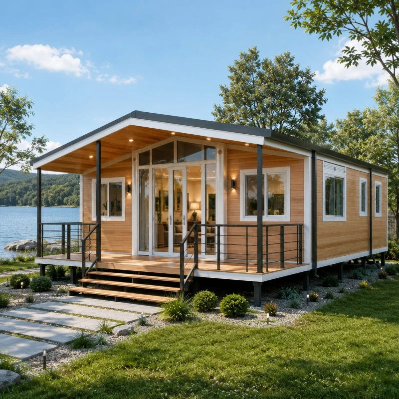 Container Shelter Foldable Prefabricated House for Camp Office Staff Accommodation and Guest Room Customized