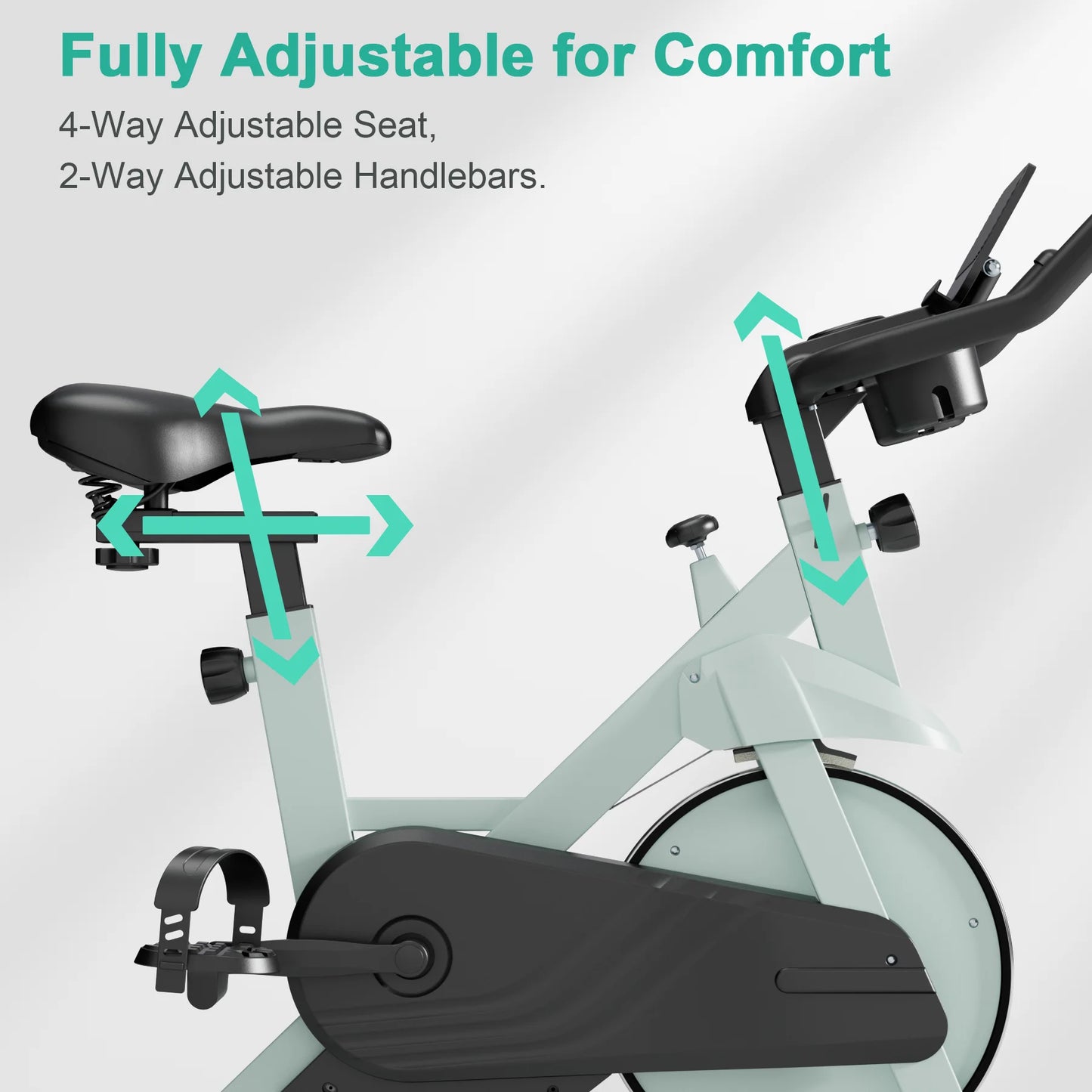 Exercise Bike, 32-Level Magnetic Resistance Stationary Bikes