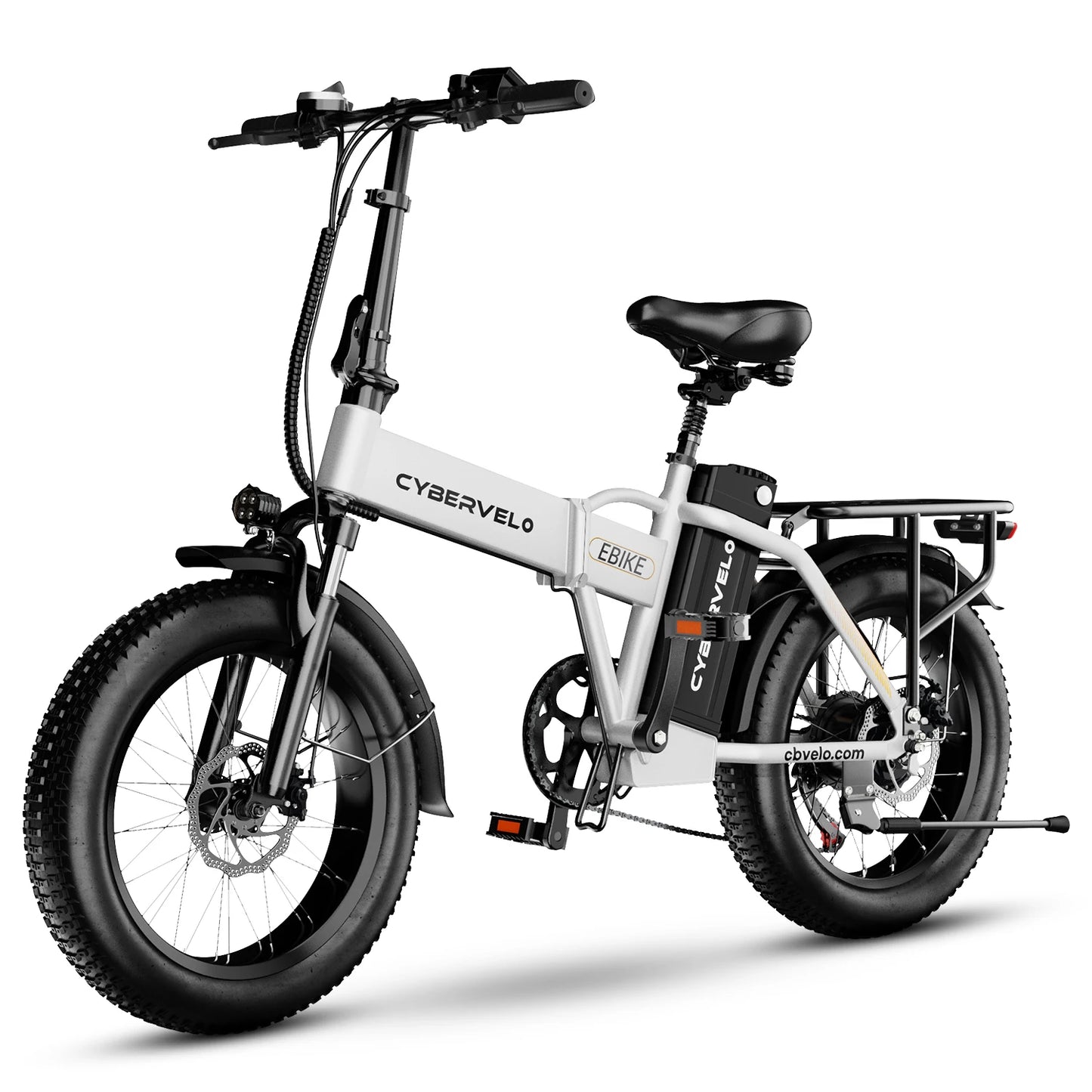 Removable Battery EBike,  Folding Electric Bike,80 Miles Max Range Adults,