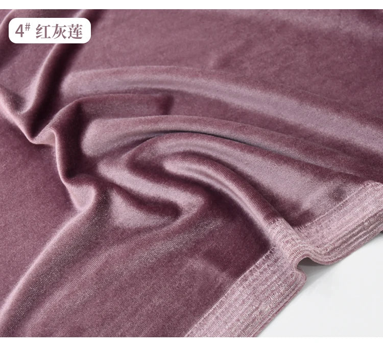 High Quality Elastic Velvet Korean Velvet Clothing Fabric