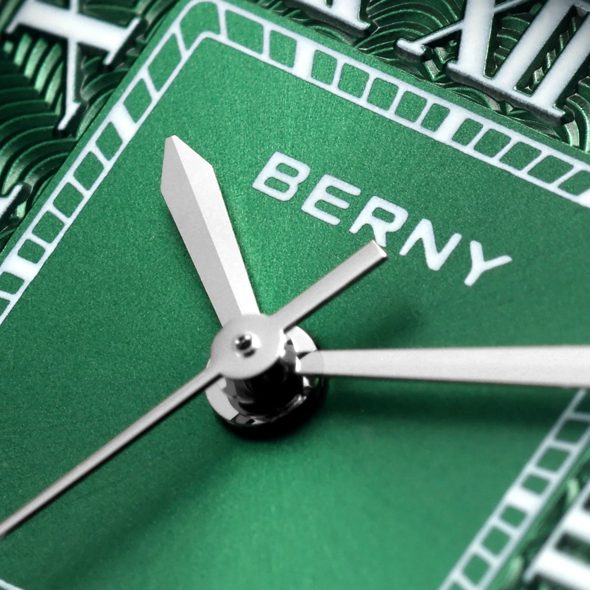 BERNY Square Ladies Watch Quartz Fashion and Exquisite Watch Woman Numeral Small Women's Waterproof New Jewelry Bracelet Women Watch