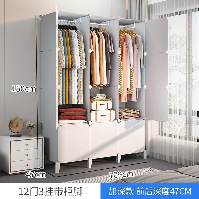 Open Filing Wardrobe Storage Clothes