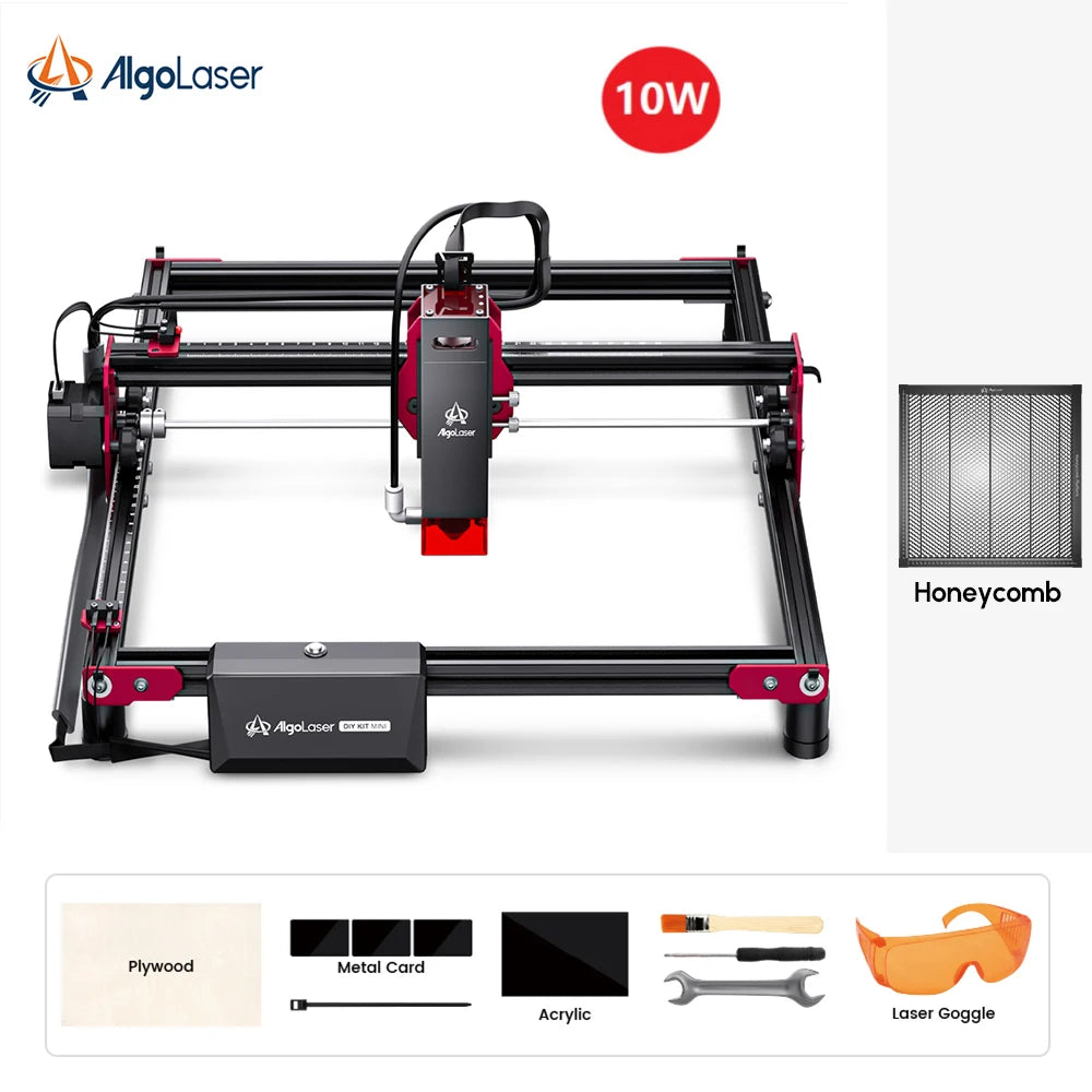 DIY KIT Mini 10W Laser Engraver Cutter For Beginner Table Woodworking