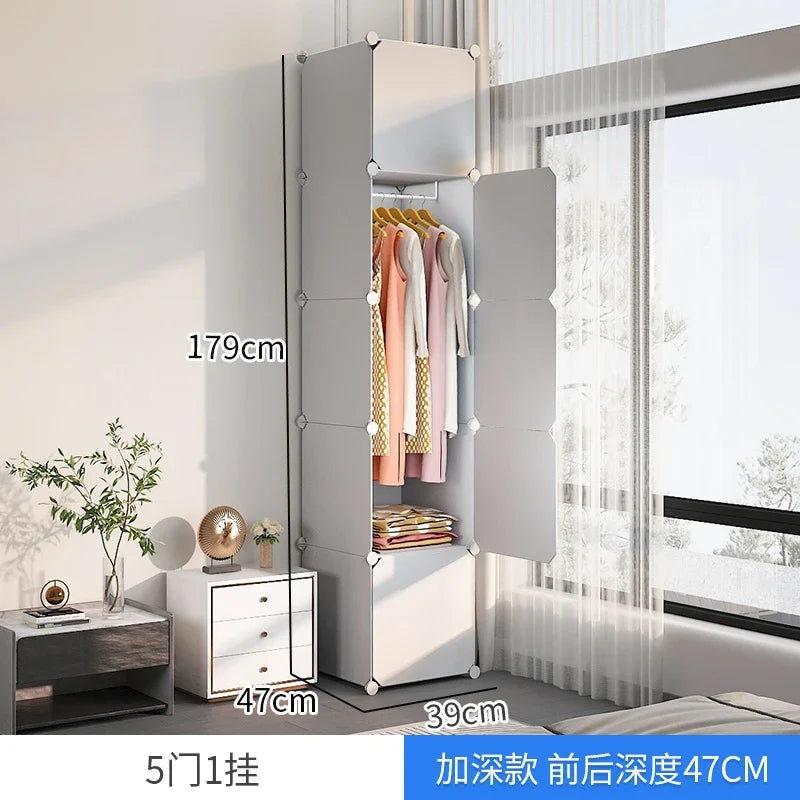 Open Filing Wardrobe Storage Clothes