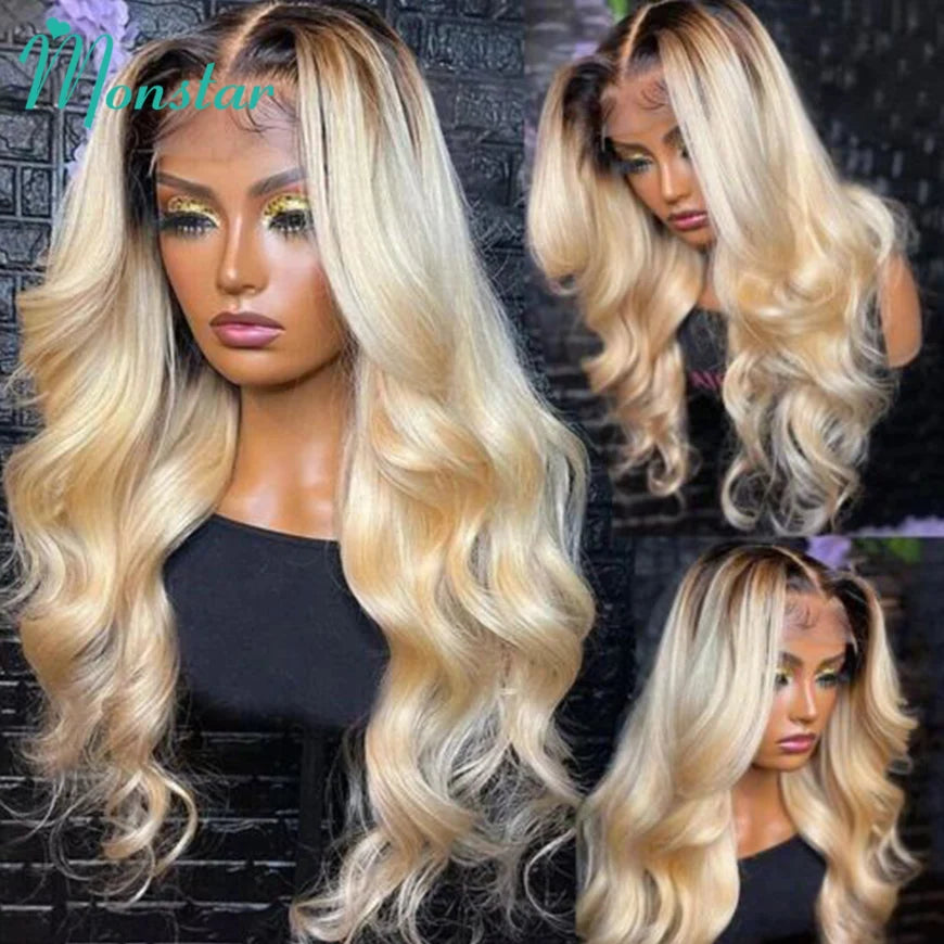 13x6 Lace Frontal Wig Brazilian Straight Full Lace Human Hair Wig