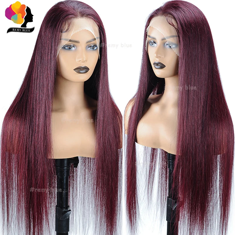 Straight Hair 13X6 Lace Frontal Wig  9Human Hair Wigs