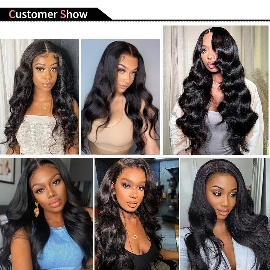 Hair Weave Bundles 100% Natural Black Human Hair Extensions