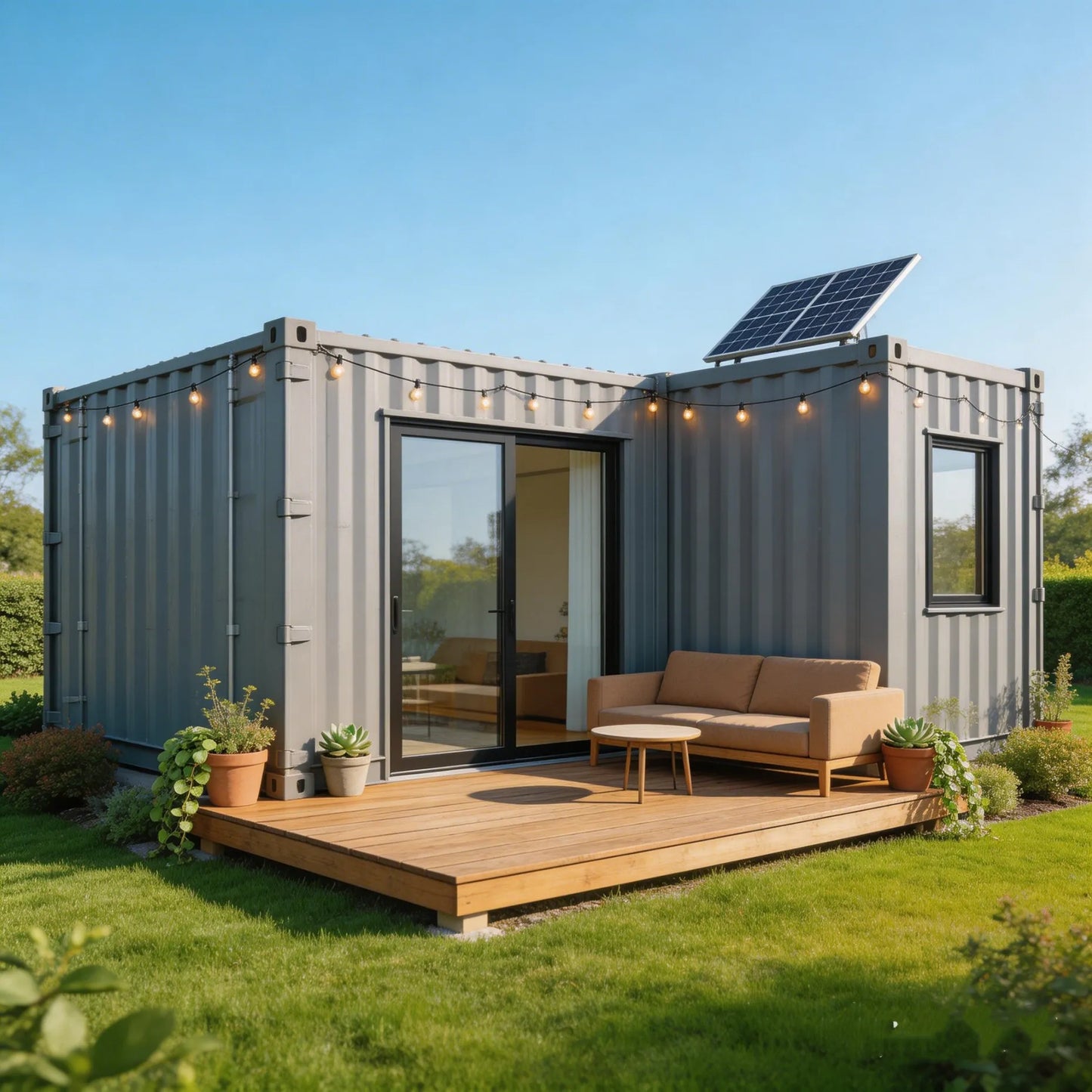 Prefab Tiny House 20ft 40ft Expandable Container House Prefabricated  Full BathMobile Container Home Withroom 2 3 Bedrooms