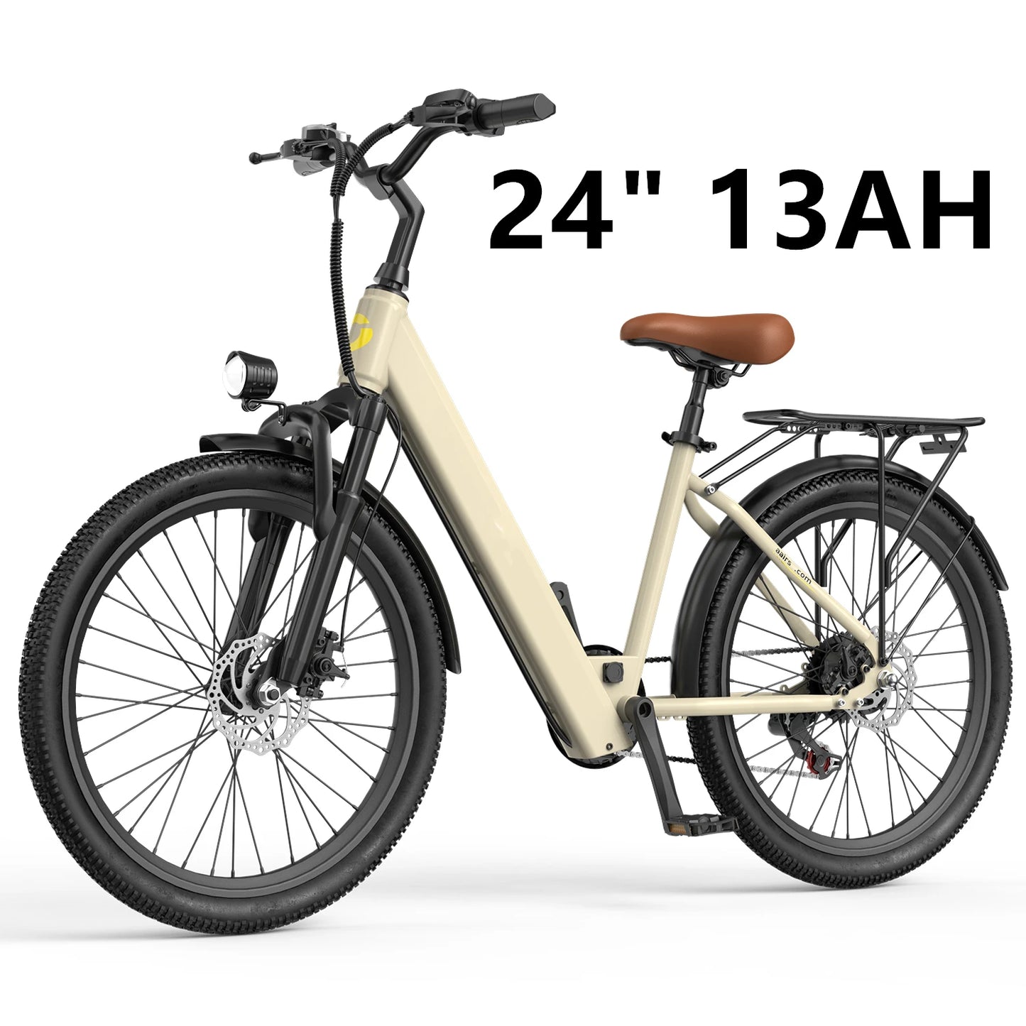 Adults Electric Bicycle, 26" 24" Electric Mountain Bike with 36V Battery, 21 Speed
