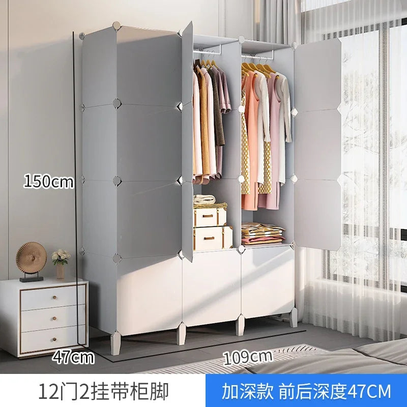 Open Filing Wardrobe Storage Clothes