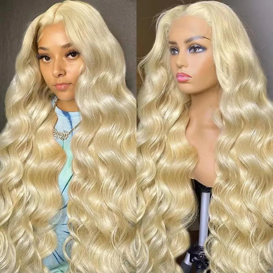 Blonde Lace Frontal Wig 13X6 Body Wave Human Hair Wigs