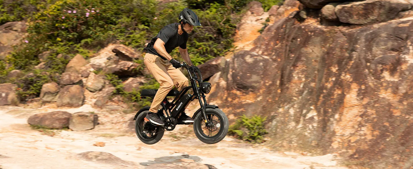V100 Electric Bike, 1500W Peak 28MPH 48V13Ah Motorcycle,
