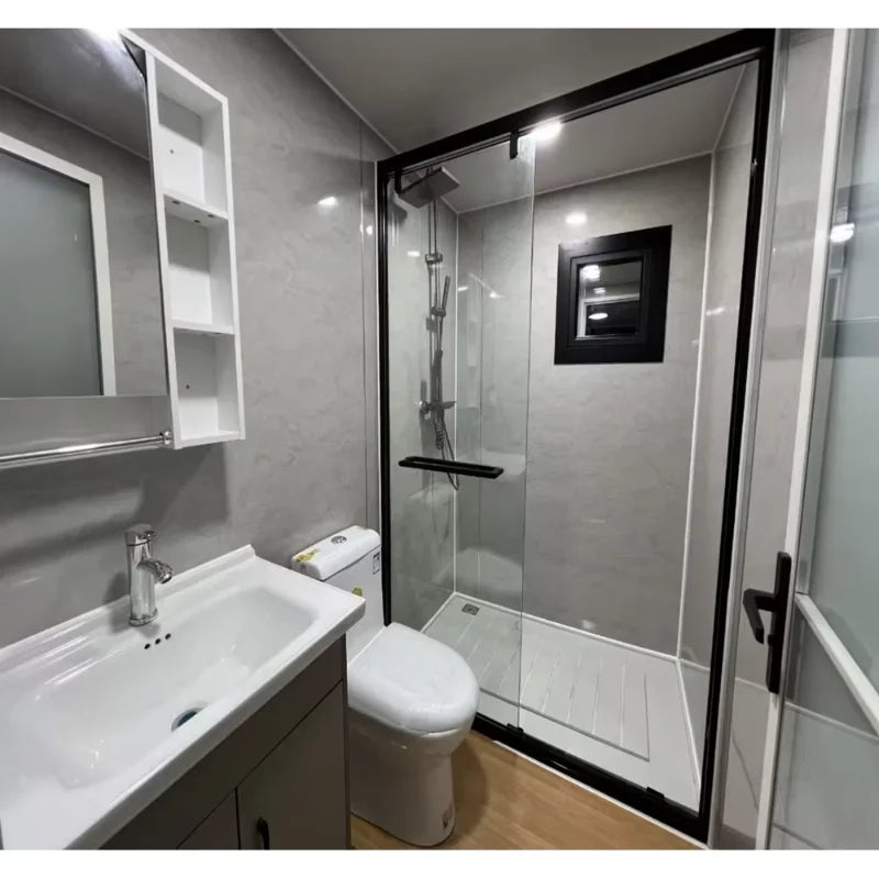 Prefab Houses Module Customized Outdoor Factory Container Home Foldable Tiny 2 3 4 Bedroom Living Container House 20Ft 40Ft