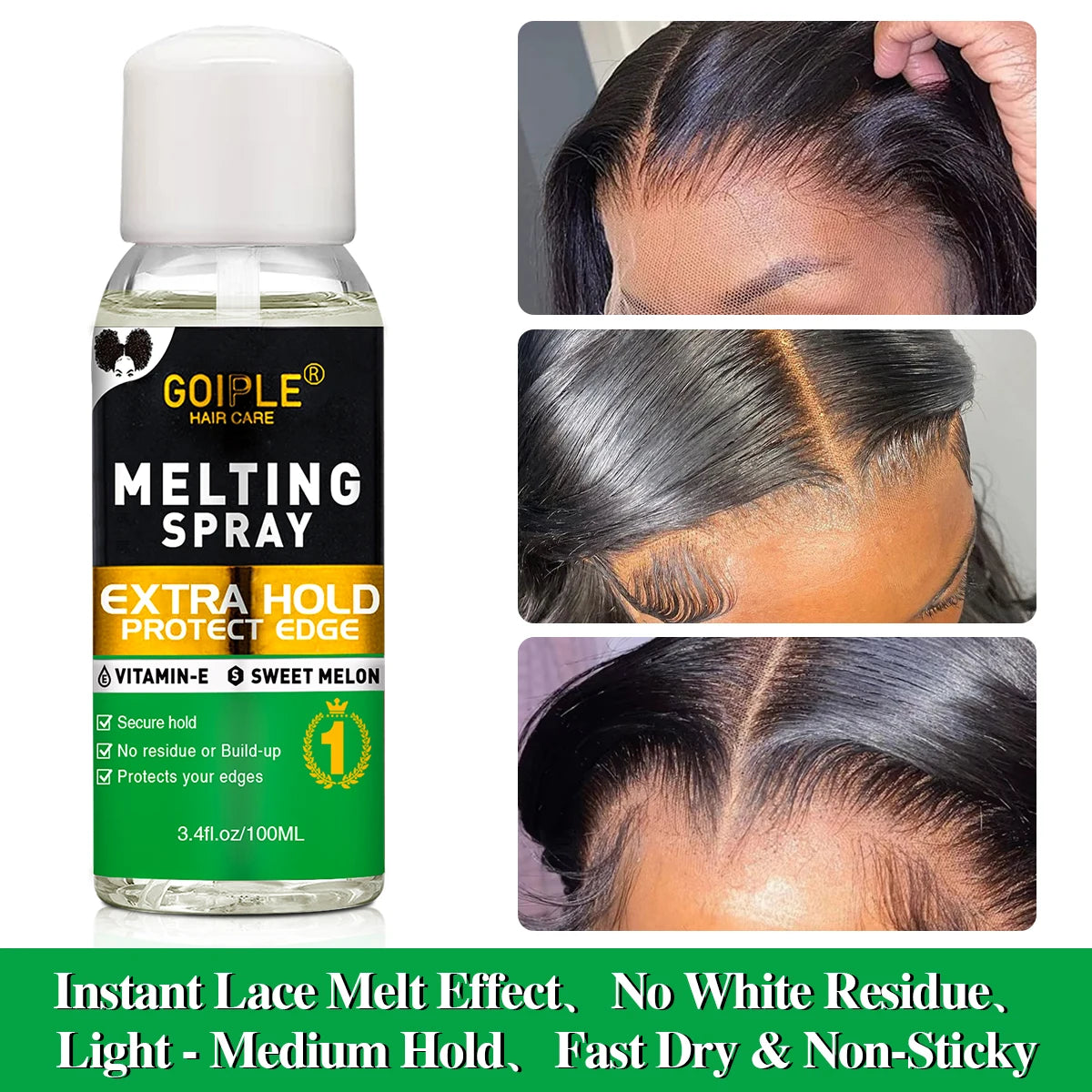 Wig Installation Kit Waterproof Lace Wig Glue for Lace front Wigs