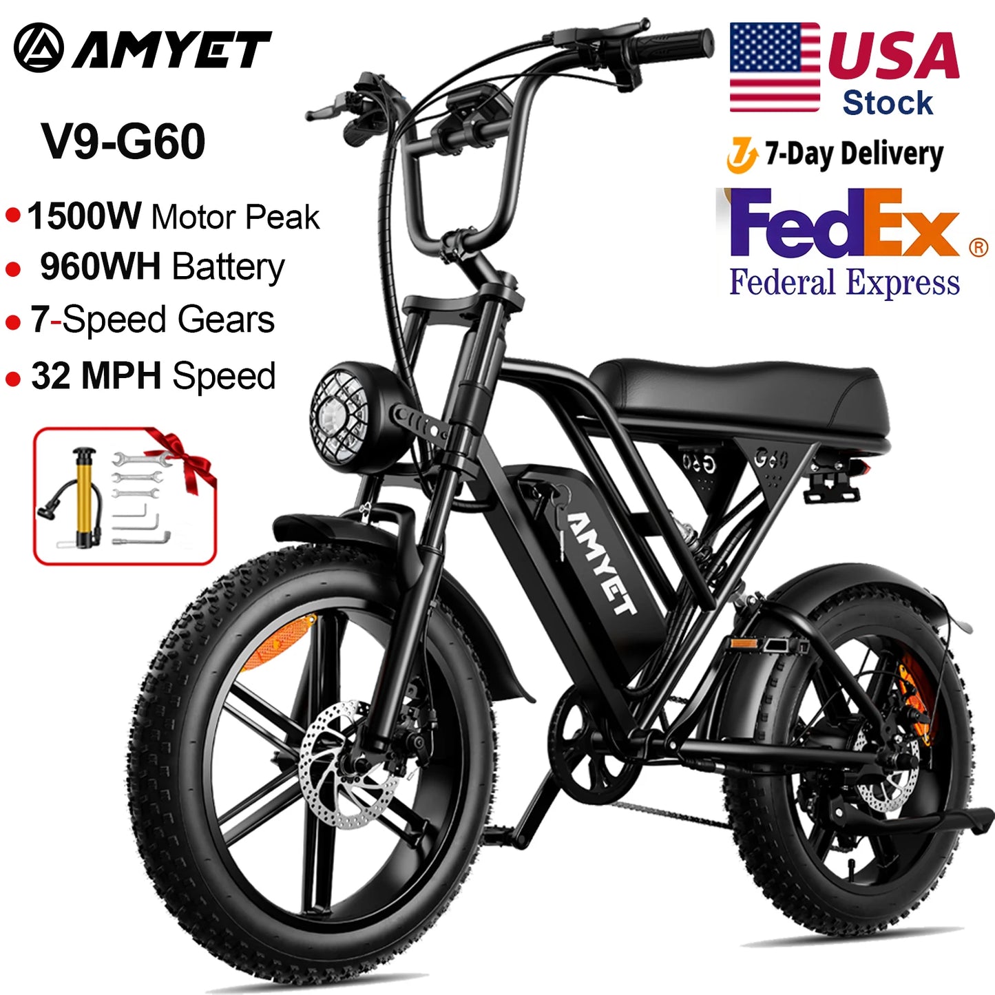 Adults Electric Bike 1000W Motor Mountain Moped Ebikes For Men