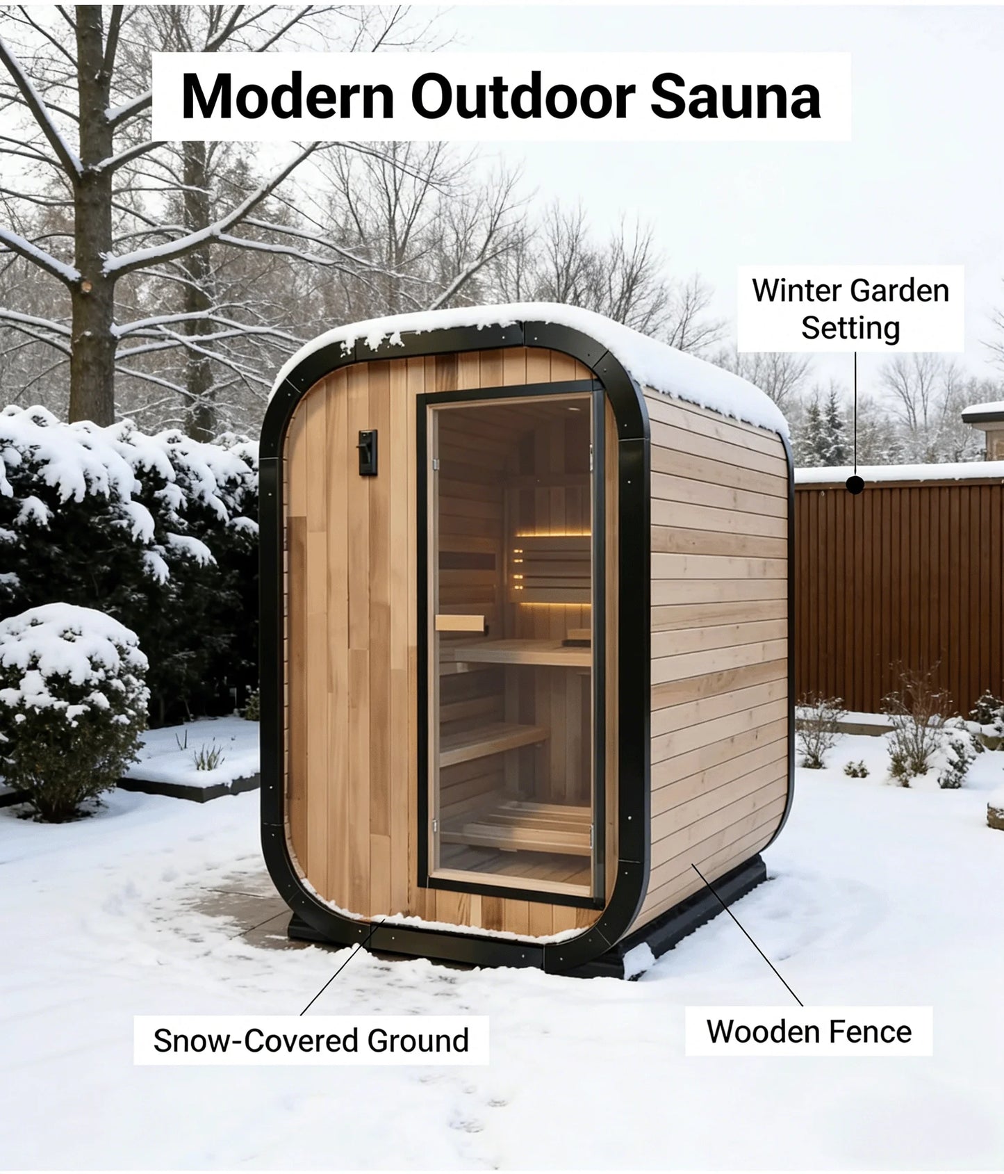 Panoramic Sauna Room Round Steam Room Anti Corrosion Anti Cracking Durable Heating Home Spa Sauna