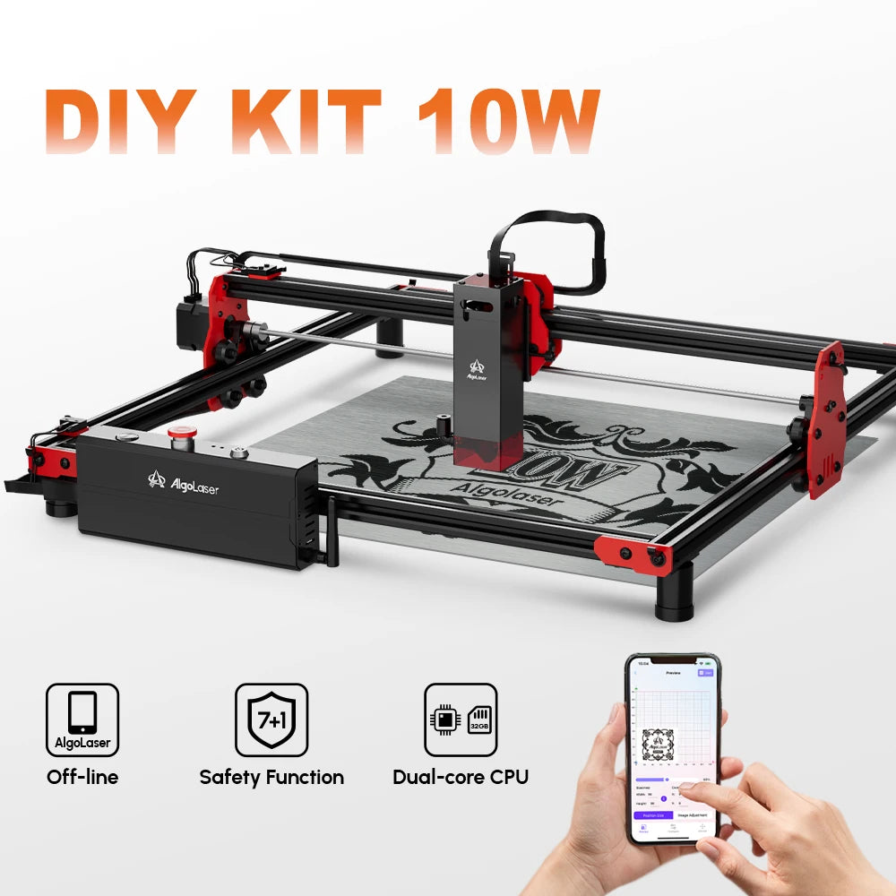 DIY KIT 10W Woodworkers Laser Engraving Cutting Machine