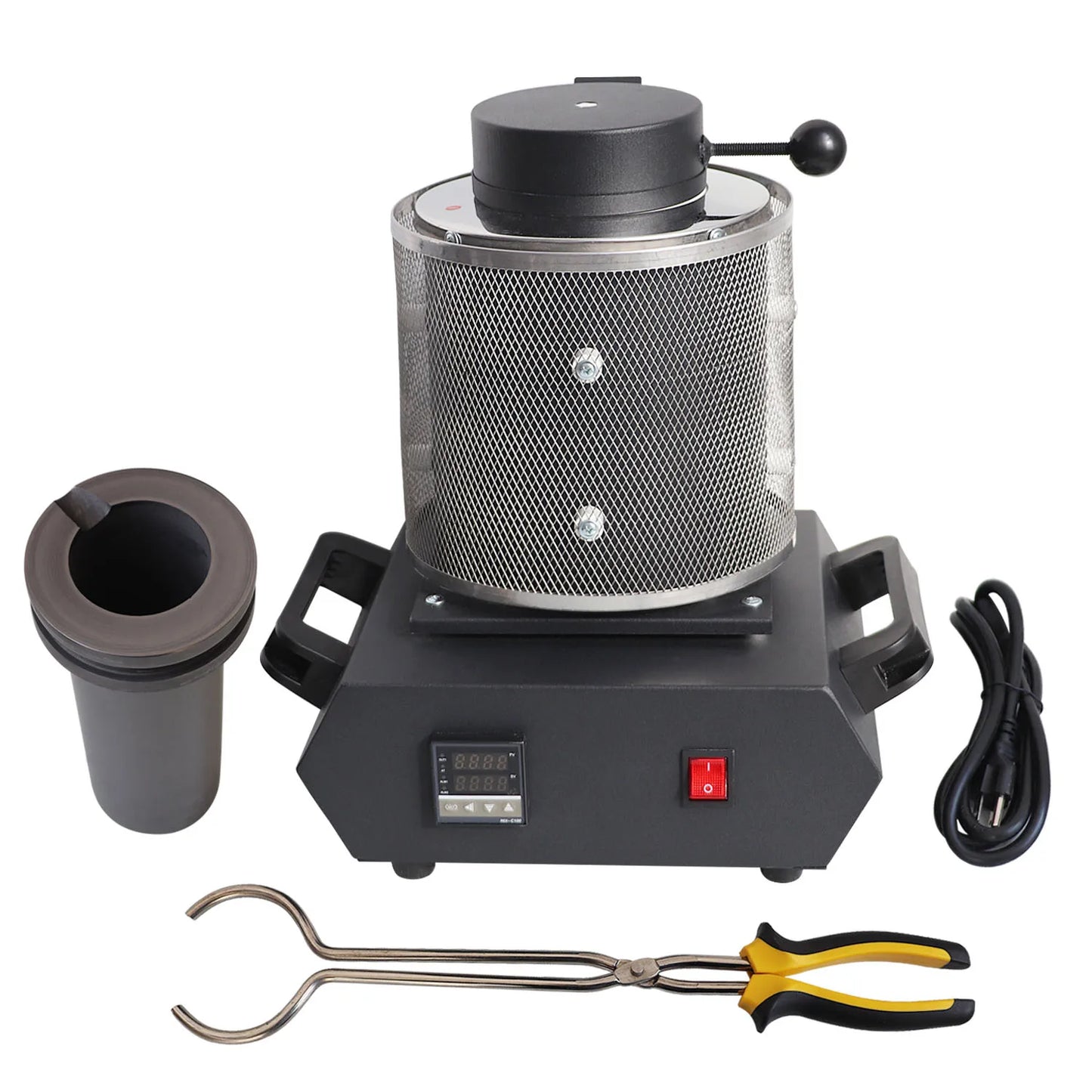 Portable Gold/Silver Melting Furnace - High-Temp Crucible Kit