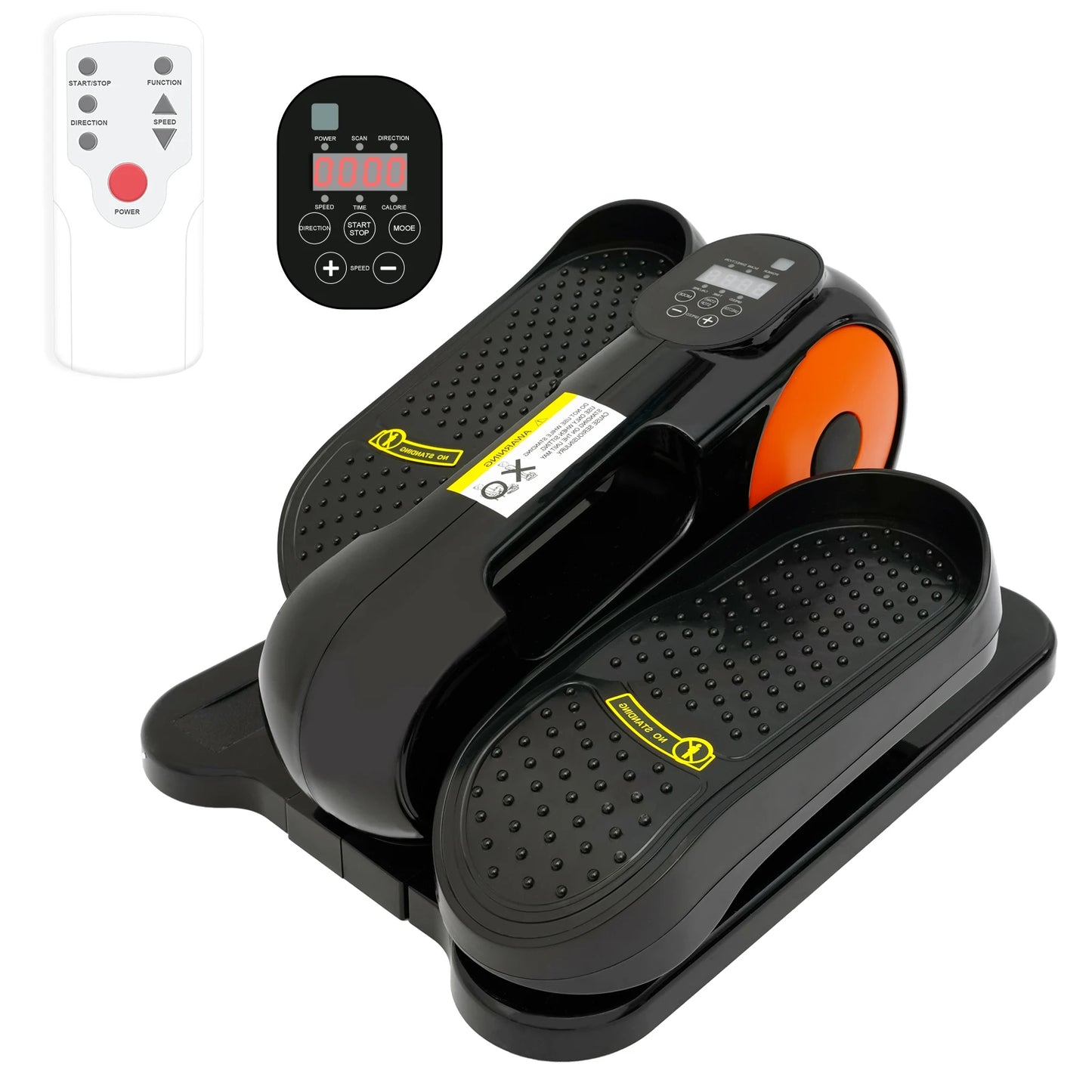 Under-Desk Elliptical Machine Leg Exerciser for Seniors Portable Fully Assembled