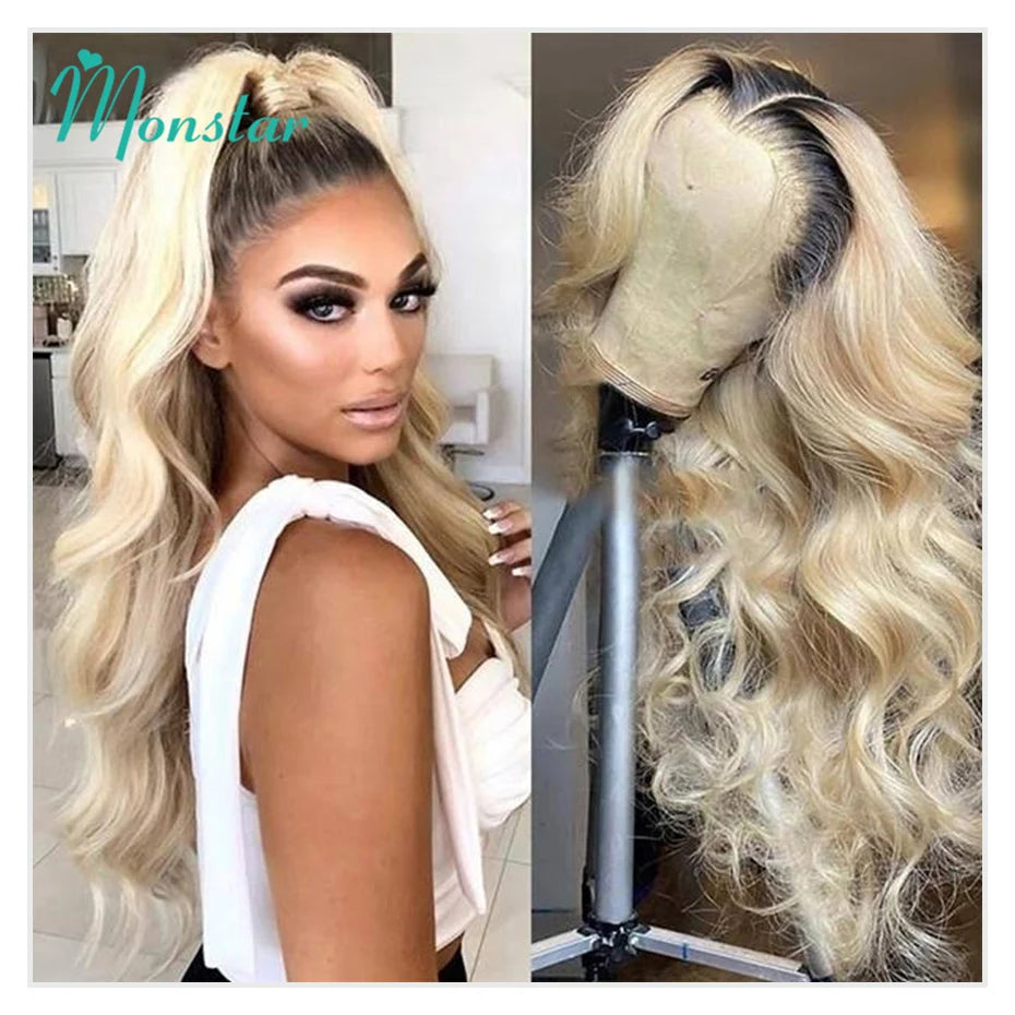13x6 Lace Frontal Wig Brazilian Straight Full Lace Human Hair Wig