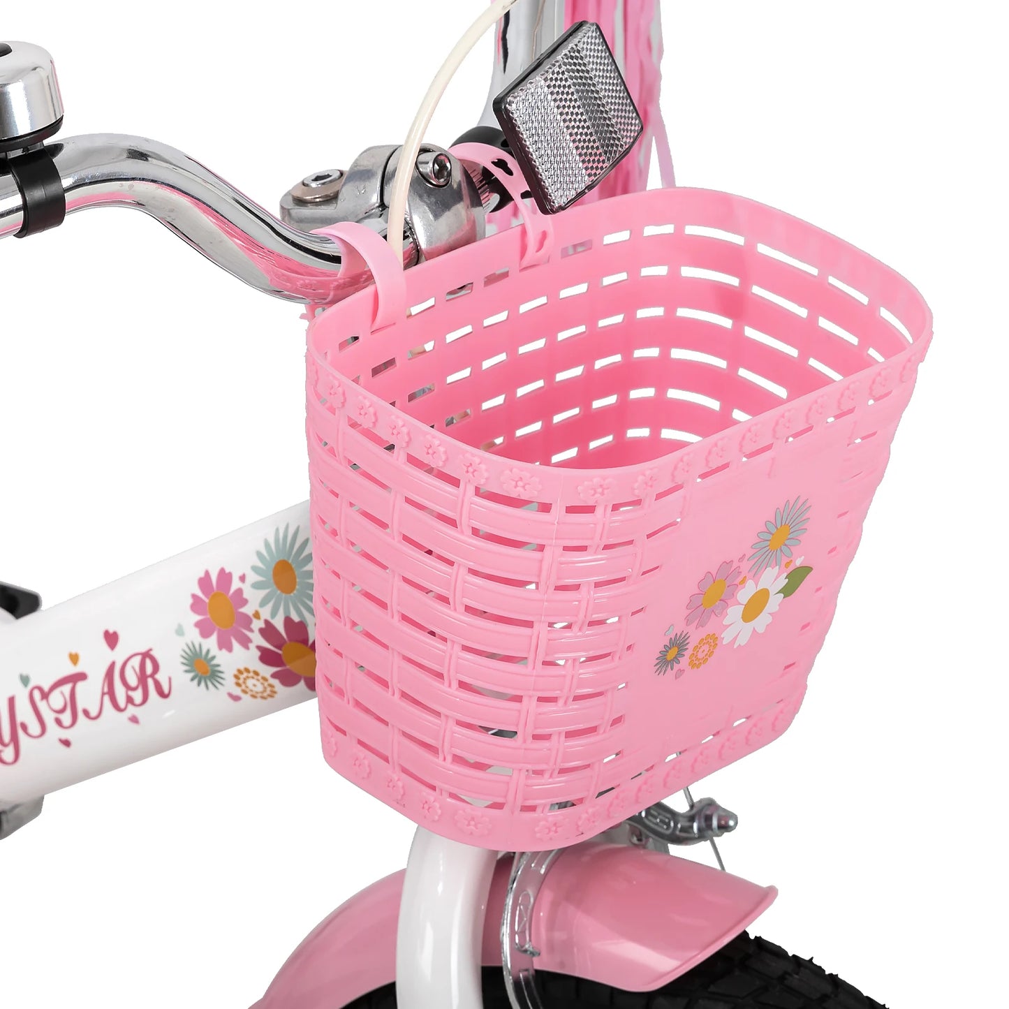 Kids Bike for Girls Ages 2-7 Years,  Bikes with Doll Bike Seat & Streamers,