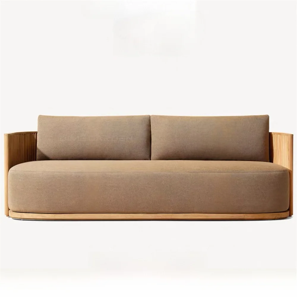 Outdoor garden furniture Custom garden patio teak sectional sofa set