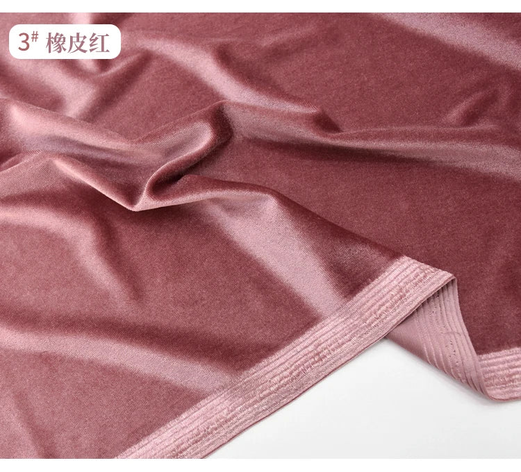 High Quality Elastic Velvet Korean Velvet Clothing Fabric