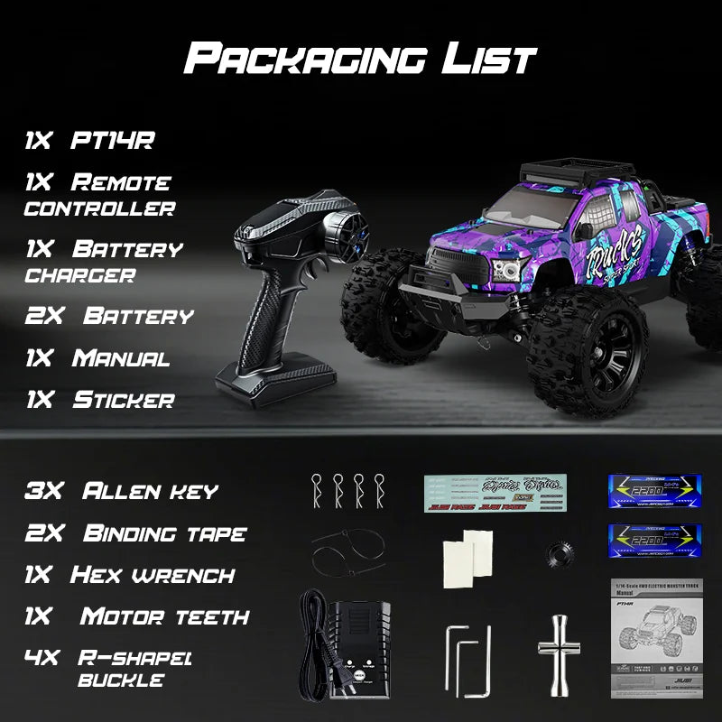 Remote Control Racing Car High Speed Off-road RC Truck