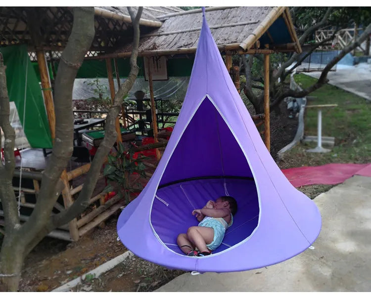 Outdoor Indoor Courtyard Hammocks Swings Butterfly-shaped Hanging Chairs